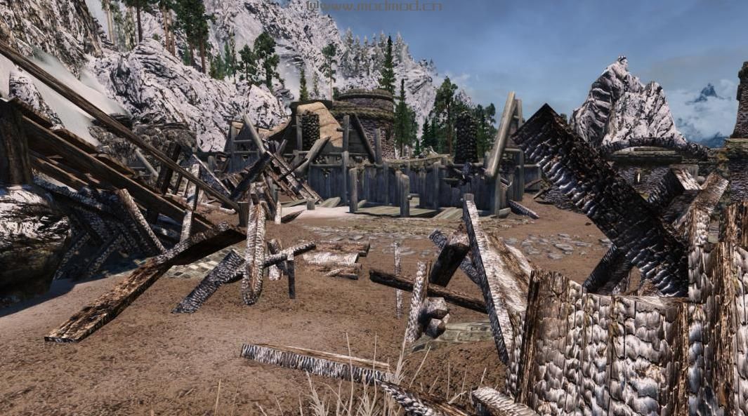 上古卷轴5：重置版MOD 烧焦的木头