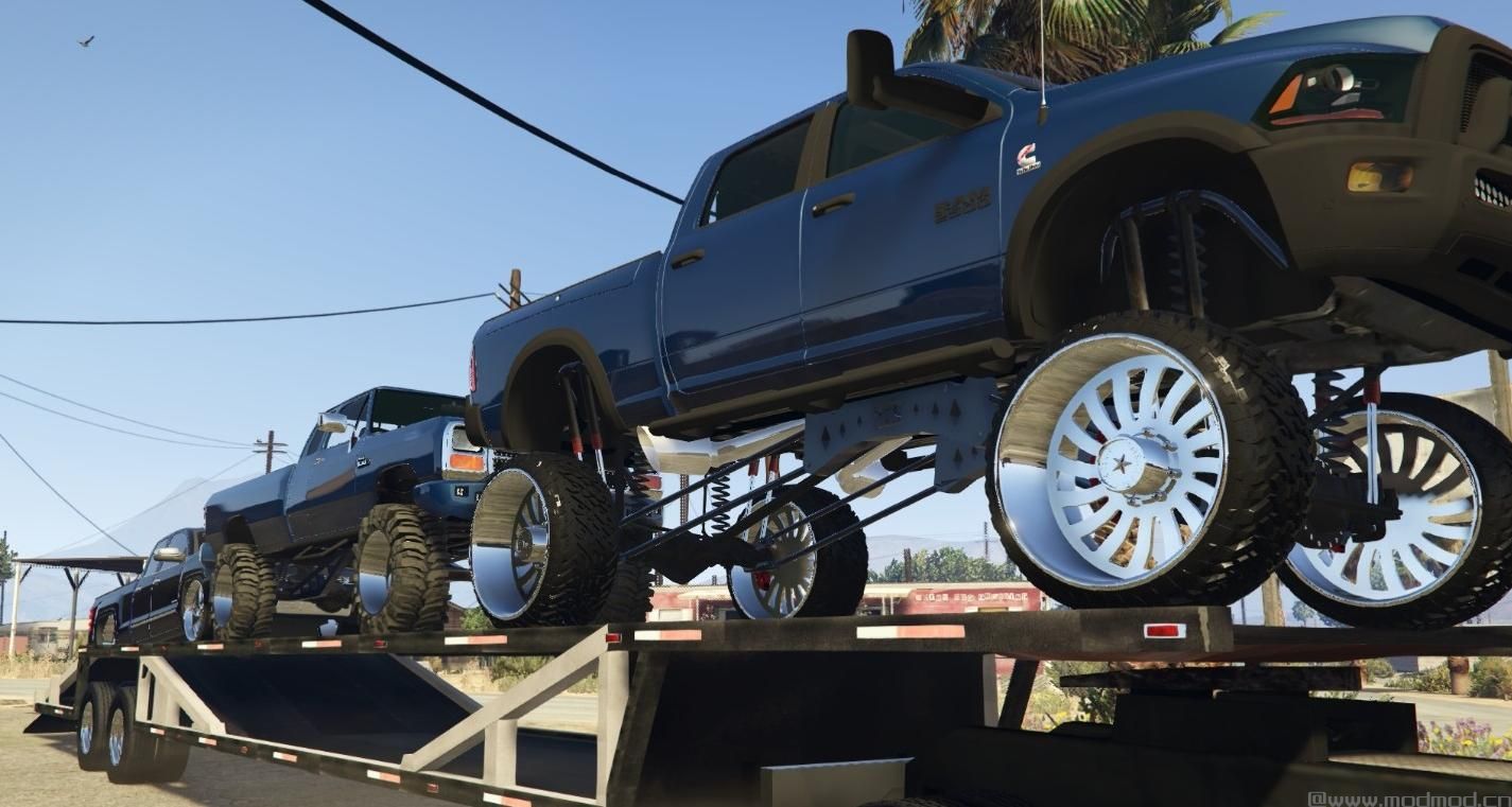 侠盗猎车手5「GTA5」Mod:  Semi Transport Hauler [Add-On]