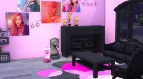 模拟人生4MOD BLACKPINK Pictures 妹子相片挂饰