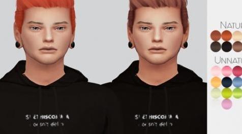 模拟人生4MOD Hair Retexture Male 02 - Stealthic�s Like Lust 男性头发