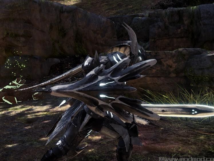 怪物猎人：世界MOD 艺术的Legia武器