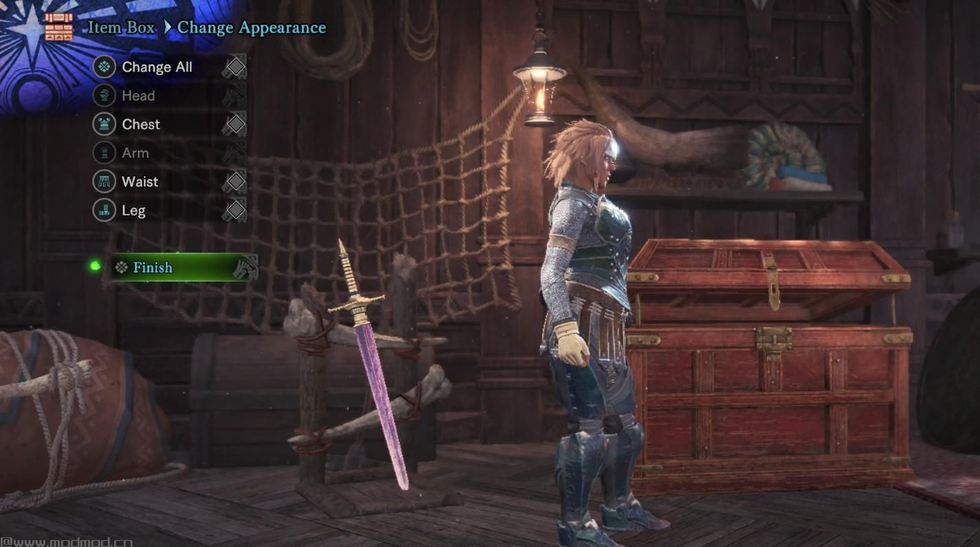 怪物猎人：世界MOD Mildly Spicy Light Armor Set for Female