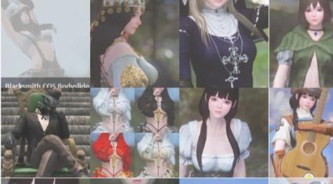 上古卷轴5：天际MOD 韩国一件很可爱的少女风格衣服【NINI】 Blacksmith COS Bodyslide