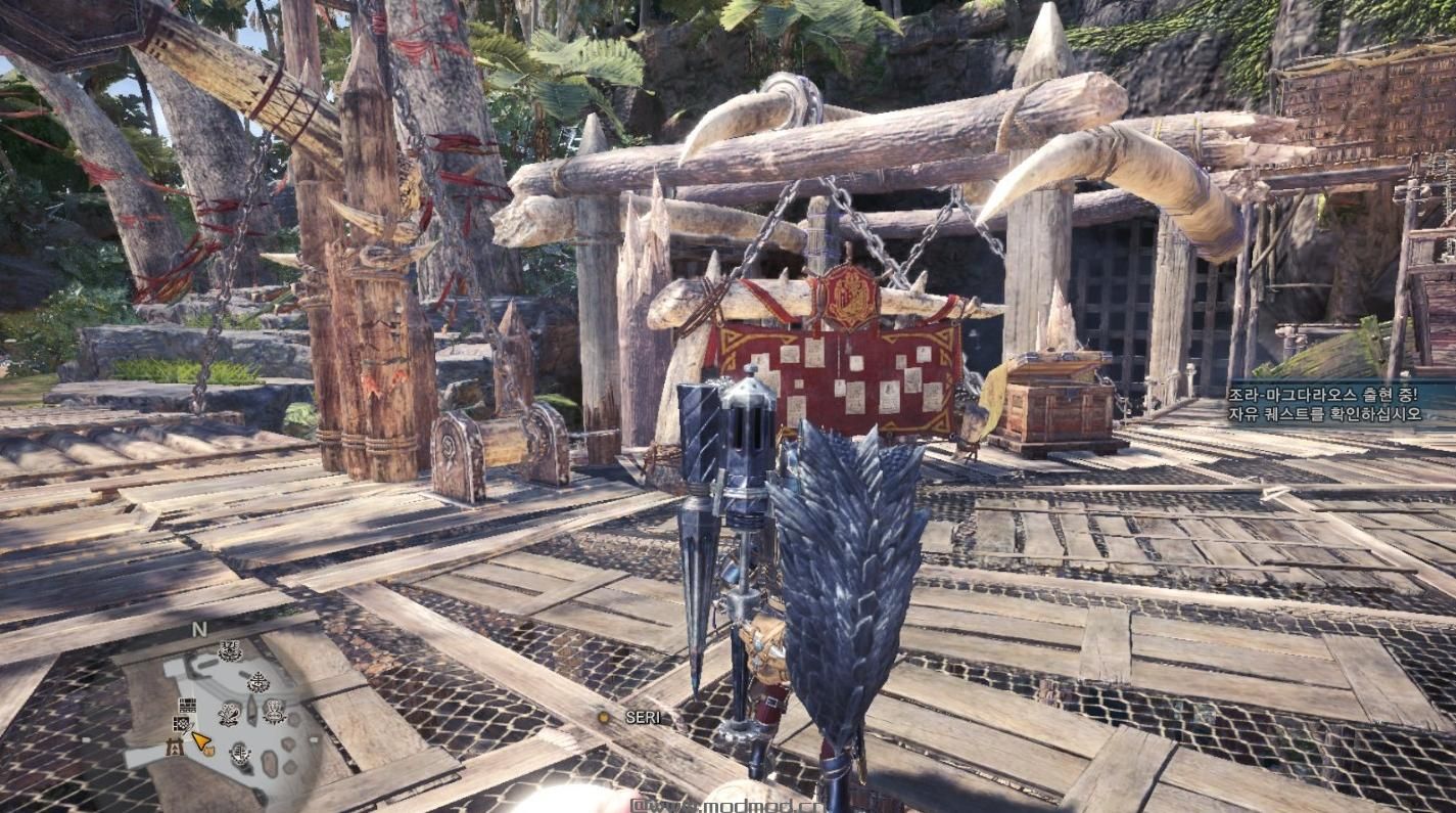 怪物猎人：世界MOD Blue Chariot to Silver Rook
