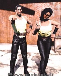 辐射4MOD 【N网搬运汉化】彩色袭击者背心，男性角色穿上贼帅