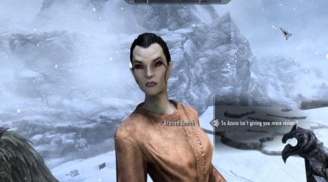 上古卷轴5：重置版MOD 漂亮的Aranea Ienith