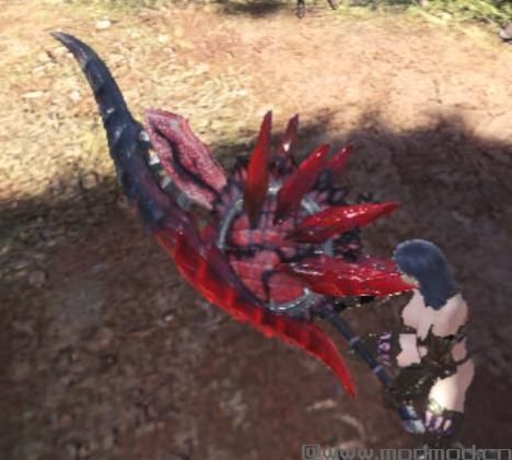 Blood Kirin Switch Axe (Legiana Switch Axe Transmog)