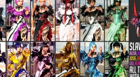 铁拳7MOD ALL Females AnnaT7 Cosplay