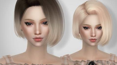 模拟人生4MOD Roux ( Hair 73 ) 头发73