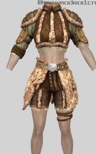 超越天际的CBBE护甲和服装转换 - Bruma
