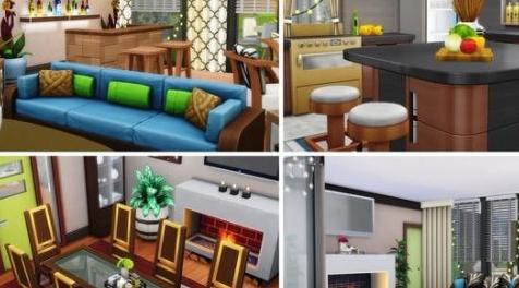 模拟人生4MOD Oasis Eco House 2 绿洲生态住宅2