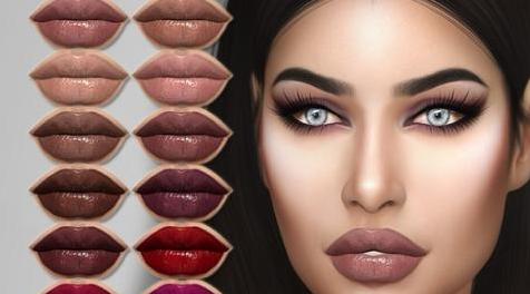 模拟人生4MOD FRS Veronica Lipstick 唇膏