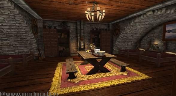 上古卷轴5：天际MOD 汉化 房屋MOD 白河小屋