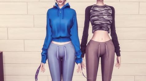 模拟人生4MOD Genius Running Away Pants 运动裤