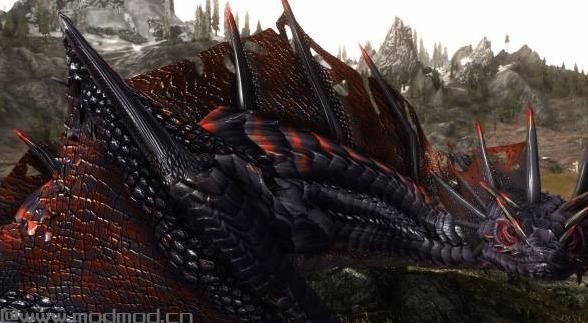 上古卷轴5：天际MOD 耶梦加得巨龙-Jormungandr Dragon