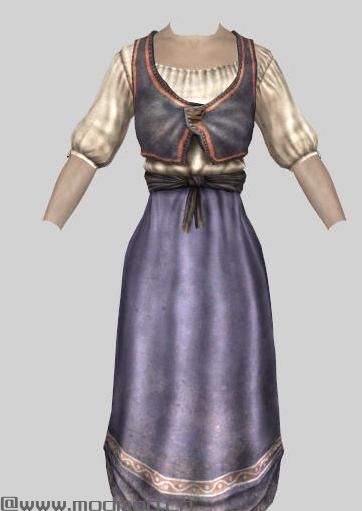 超越天际的CBBE护甲和服装转换 - Bruma