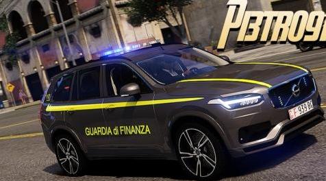 侠盗猎车手5「GTA5」Mod: 沃尔沃XC90 - Guardia di Finanza，Polizia，Carabinieri e Automedic