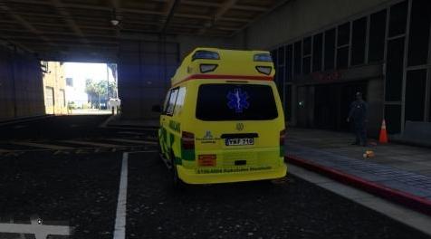 侠盗猎车手5「GTA5」Mod: R1 Swedish Ambulance VW