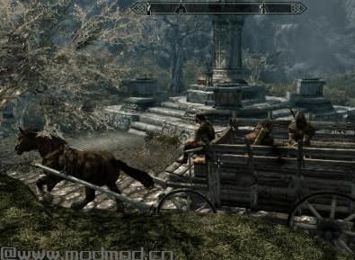 上古卷轴5：重置版MOD 真实马车MOD