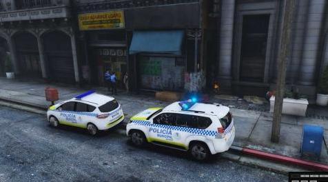 侠盗猎车手5「GTA5」Mod: TOYOTA POLIC&Iacute;A MUNICIPAL MADRID
