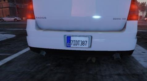 侠盗猎车手5「GTA5」Mod: Plaques Belgique