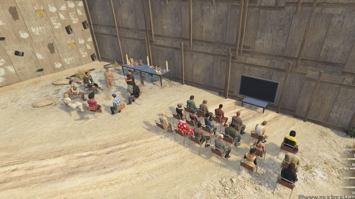 侠盗猎车手5「GTA5」Mod: Zombie Safe Base