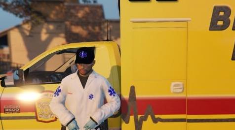 侠盗猎车手5「GTA5」Mod: Any Town/City Paramedic PED