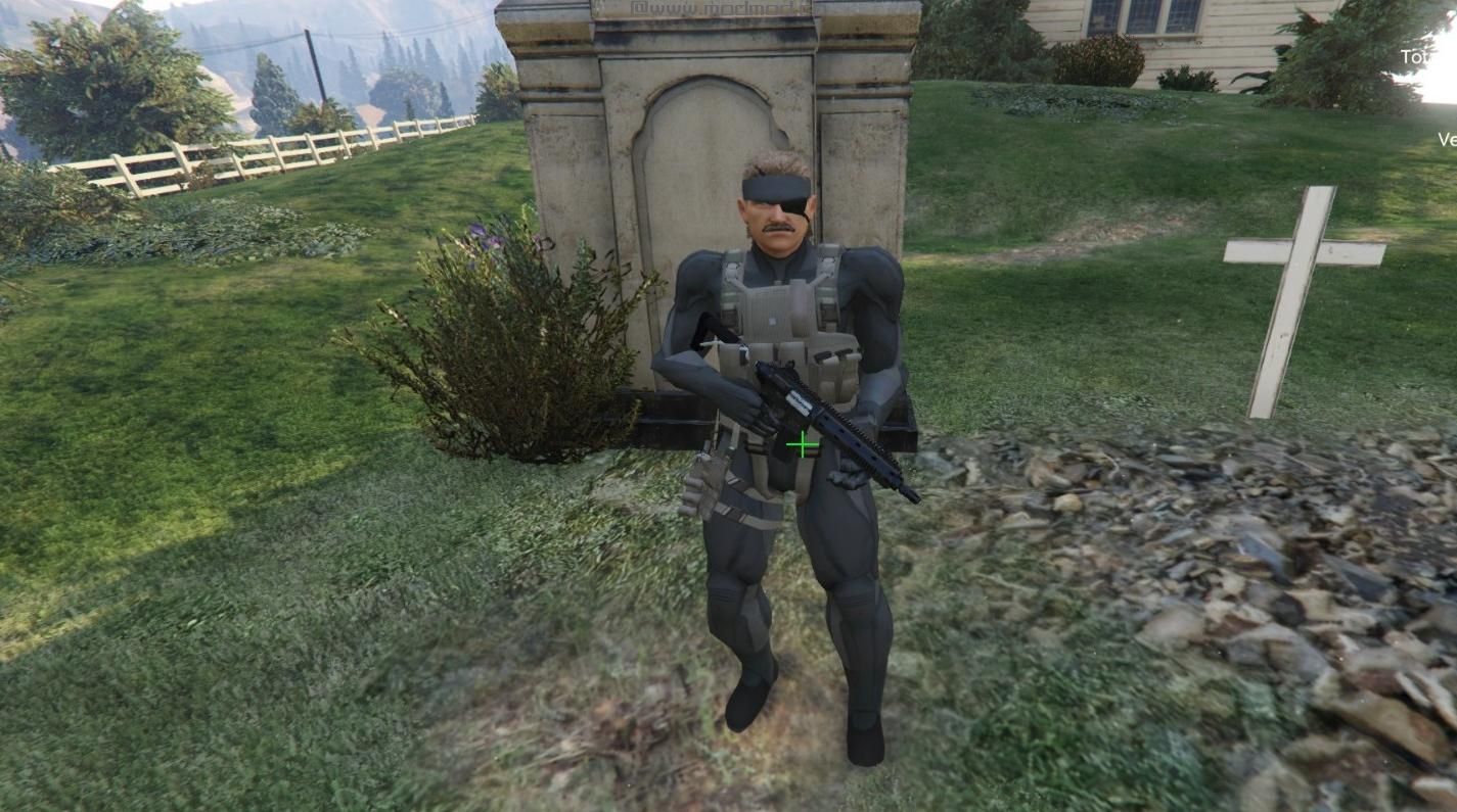 侠盗猎车手5「GTA5」Mod: Metal Gear solid Snake pack