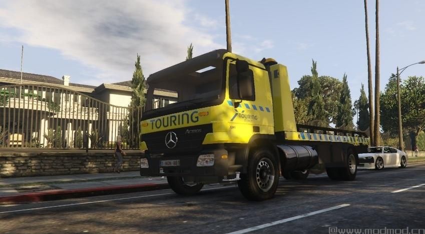 侠盗猎车手5「GTA5」Mod: [texture] D&eacute;panneuse Touring