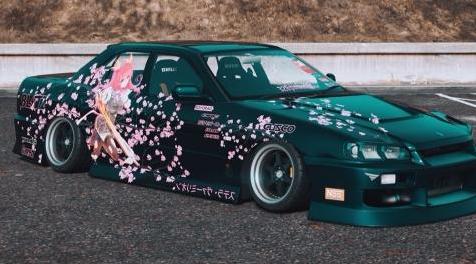 侠盗猎车手5「GTA5」Mod: Itasha Drift livery