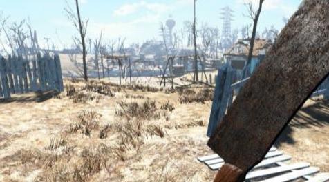 辐射4MOD Hog Splitter 杀猪刀