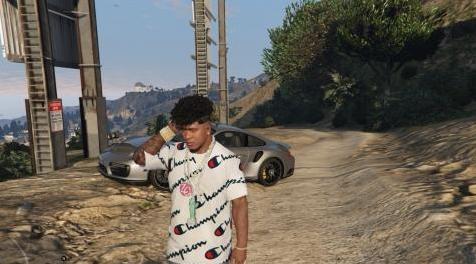 侠盗猎车手5「GTA5」Mod: champion t shirt