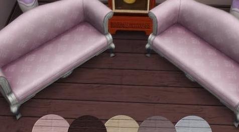 模拟人生4MOD Budget Timber Flooring_marcorse 地板图案