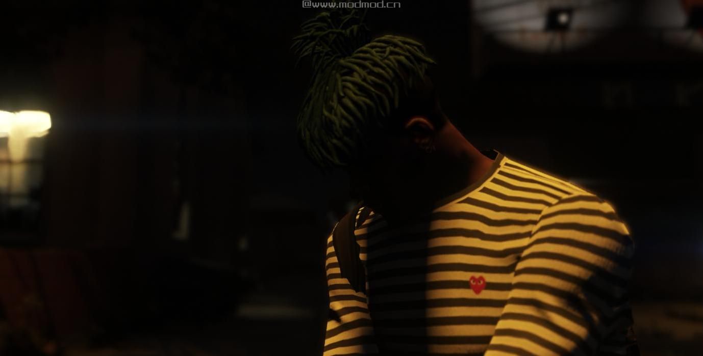 侠盗猎车手5「GTA5」Mod: XXXTENTACION Dreads