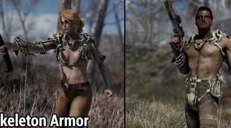 辐射4MOD 35589-骨甲-改——— Skeleton Armor for Vanilla-EVB