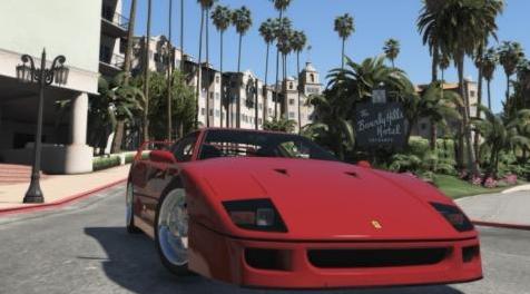 侠盗猎车手5「GTA5」Mod: 1987法拉利F40超跑