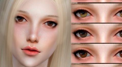模拟人生4MOD Bobur Eyecolors 17 眼睛