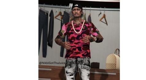 侠盗猎车手5「GTA5」Mod: Mp Male Bape Shirt Pack