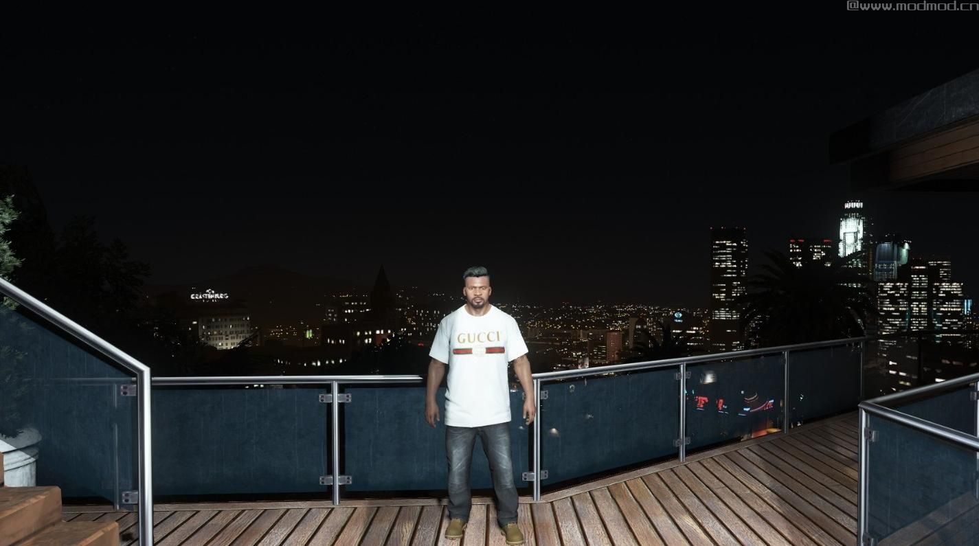 侠盗猎车手5「GTA5」Mod: Franklin Designer Clothing Mod