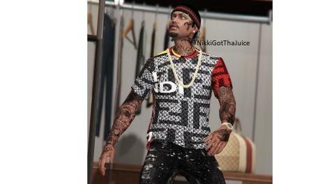 侠盗猎车手5「GTA5」Mod: Mp Male Fendi Shirt Pack