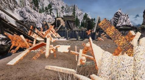 上古卷轴5：重置版MOD 烧焦的木头