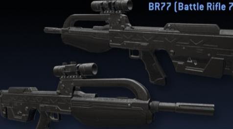 辐射4MOD N网新武器BR77的个人汉化