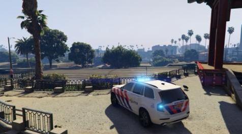 侠盗猎车手5「GTA5」Mod: Volvo XC90 Nederlandse Politie / Dutch Police [ELS]