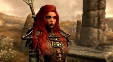 上古卷轴5：重置版MOD JWD的Red Sonya - 一个独立的随从（UNP-CBBE）