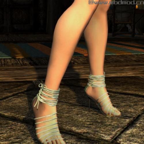 上古卷轴5：重置版MOD 桃金娘脚跟 - CBBE BodySlide - 转换
