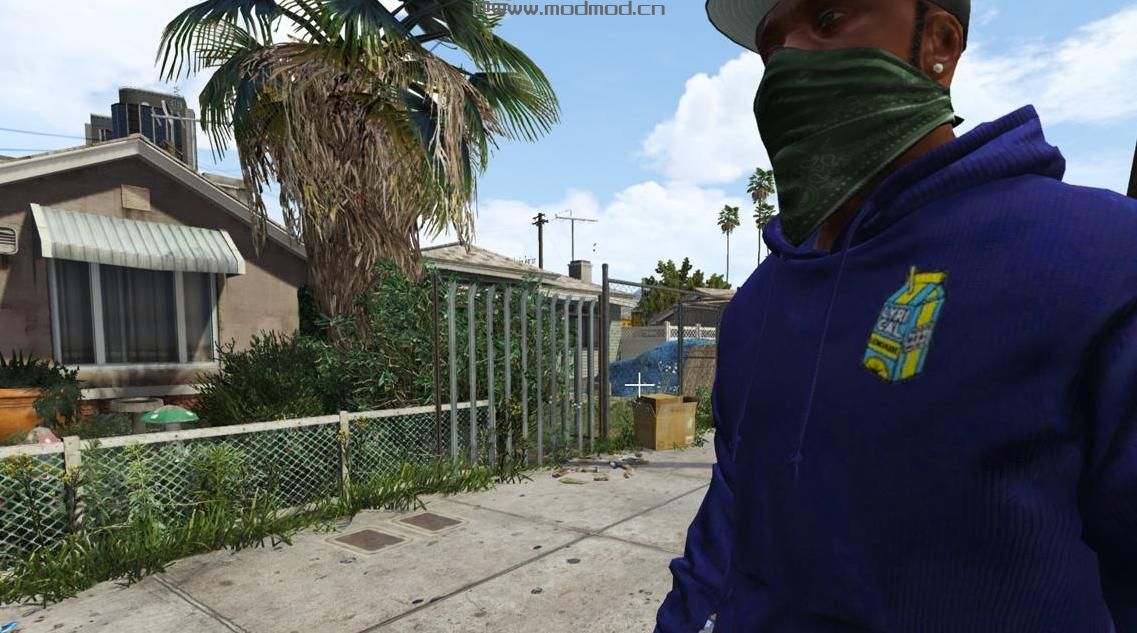 侠盗猎车手5「GTA5」Mod: Lyrical Lemonade Hoodie for Franklin