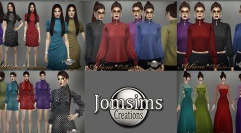 模拟人生4MOD Asliene dress 9 连衣裙