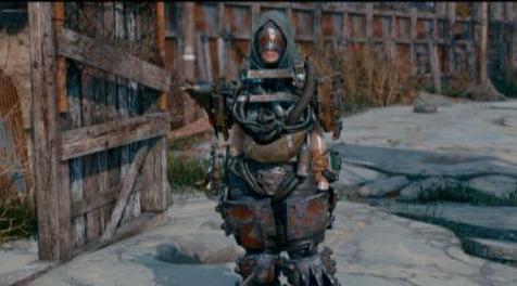辐射4MOD Buttressed Heavy Raider Torso - Bodyslide with Zap for P重型上衣