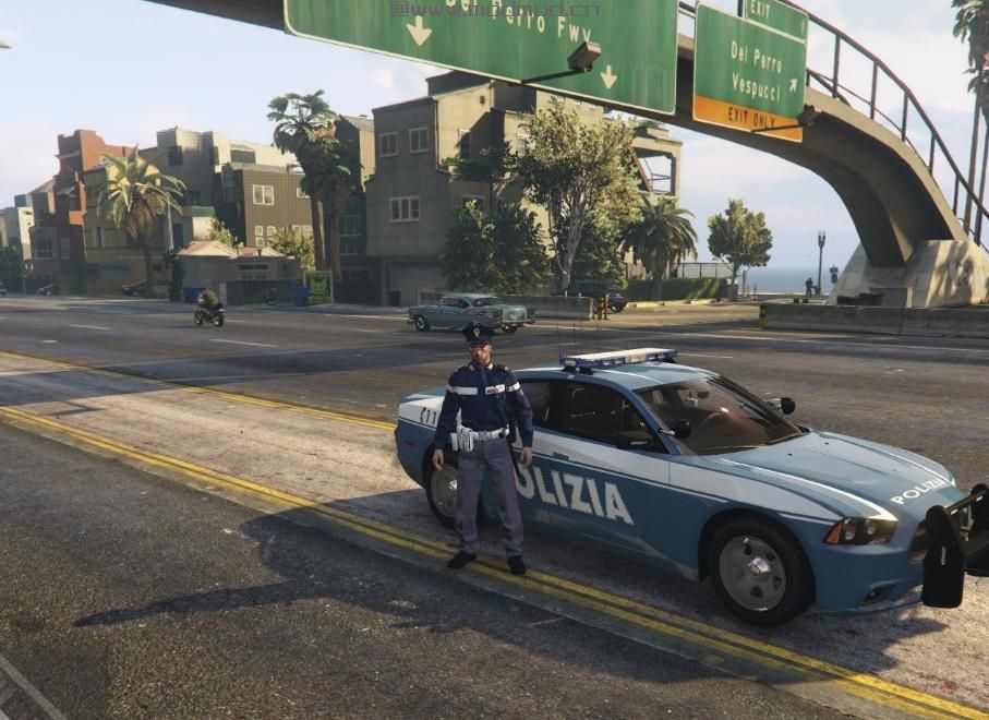 侠盗猎车手5「GTA5」Mod: West Exit Point of Lost Santos  1.0.0