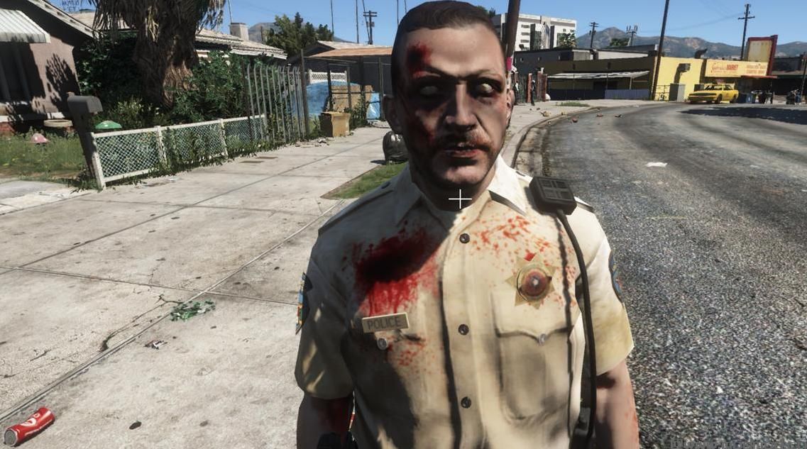 侠盗猎车手5「GTA5」Mod: Zombie Highway Cops [Addon]